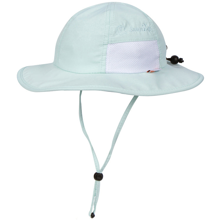 SwimZip Unisex Child Wide Brim Sun Protection Hat UPF 50 Adjustable Red  6-24 Month - All4Hiking.com