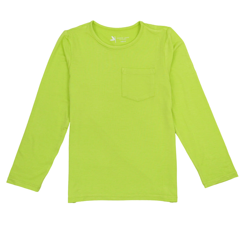 Kids Long Sleeve Pocket T-Shirt-Kids' Shirt-Shēdo Lane