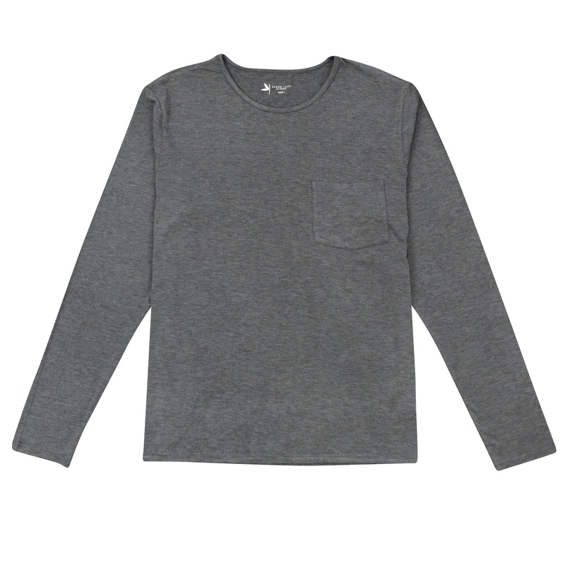 Adult Unisex Long Sleeve Pocket T-Shirt-Adult Shirt-Shēdo Lane