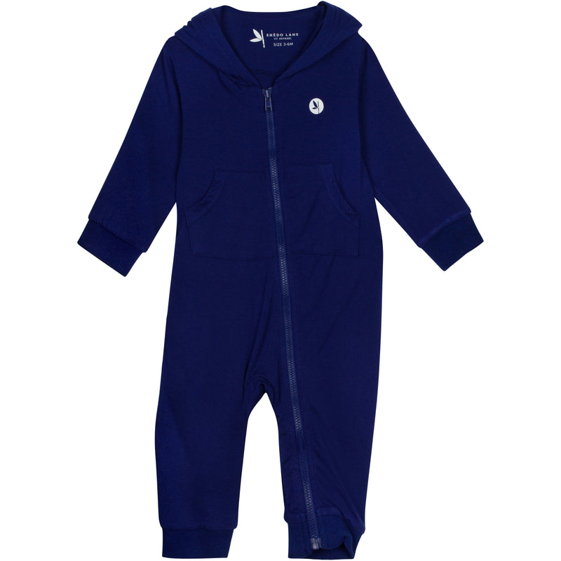 Baby Long Sleeve Romper with Zipper - UPF 50+ Protection - Shēdo Lane