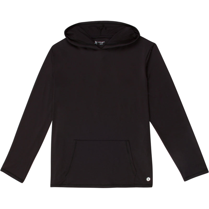 Men Women Hoodie UPF 50+ Sun Protection Black Shēdo Lane