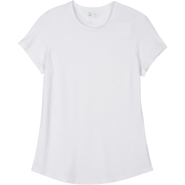 Ladies plain on sale white t shirt