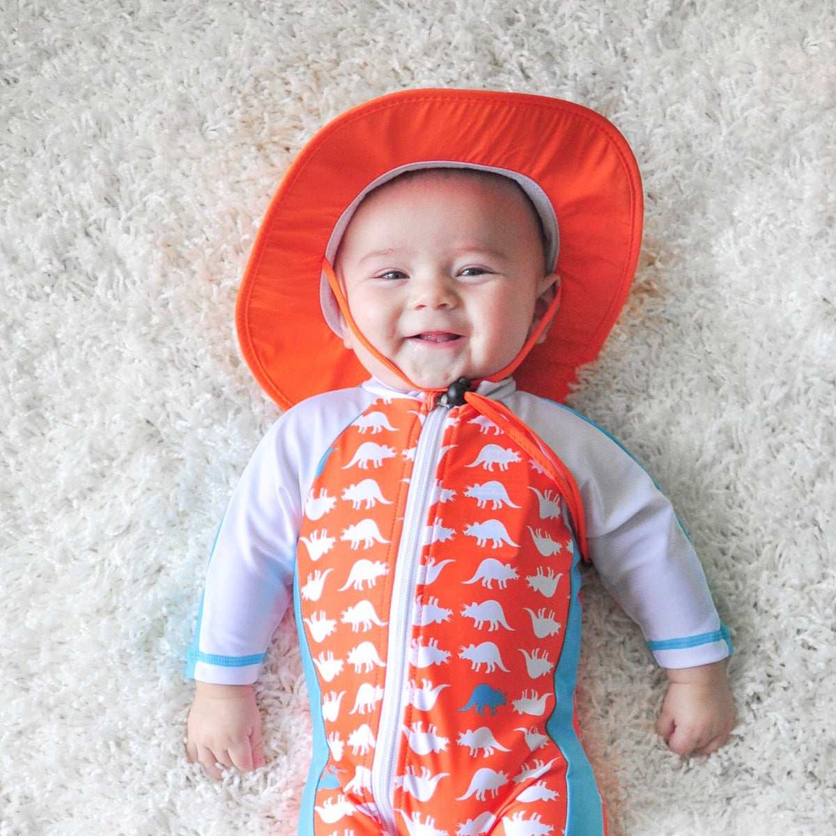 SwimZip Kids Wide Brim Sun Hat 
