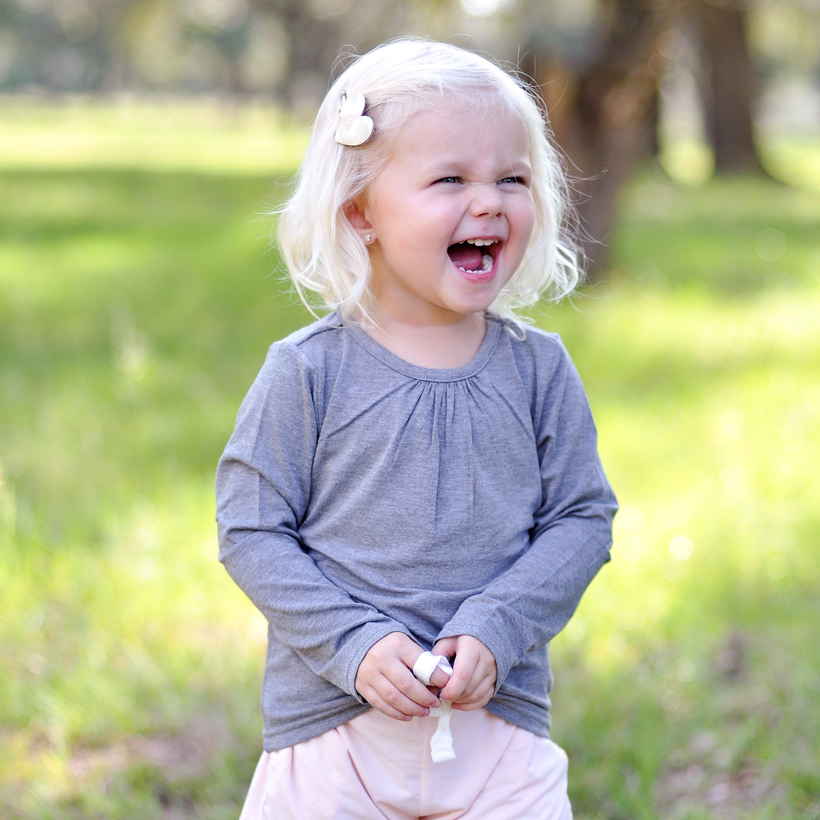 Girls' Long Sleeve T-Shirt - UPF 50+ Sun Protection - Shēdo Lane