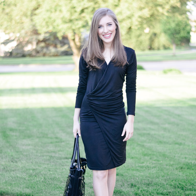 Women's Faux Wrap Dress - Super-Soft UPF 50+ Protection - Shdo Lane Women's Faux Wrap Dress - Super-Soft UPF 50+ Protection - Shdo Lane